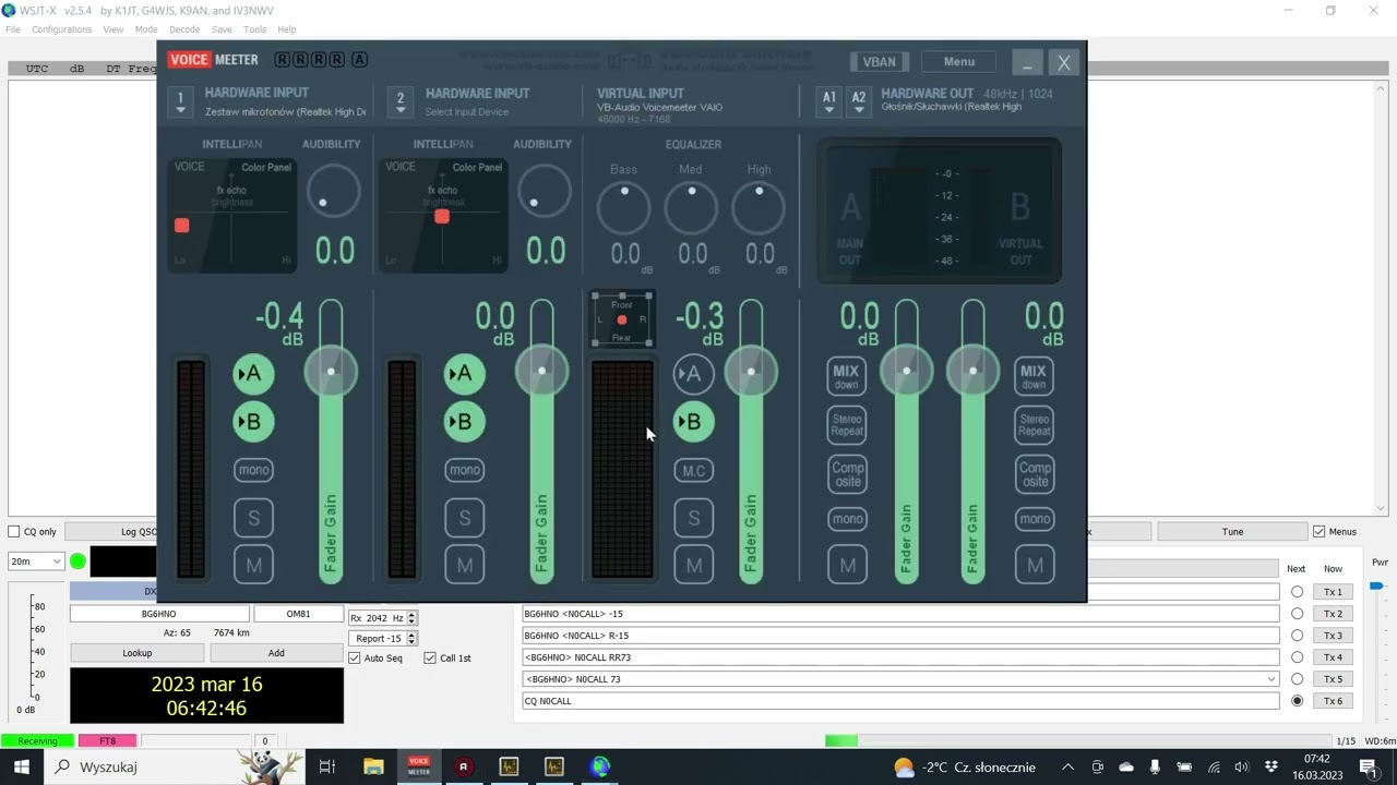 Nasłuch FT8 za pomocą SDR - jak to robić nie mając licencji z użyciem budżetowego SDR