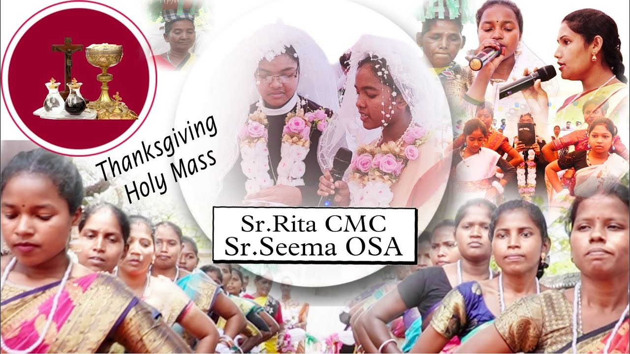 Thanksgiving Holy Mass | Sr.Rita Ekka CMC | Sr.Seema Ekka OSA | Jhirpani