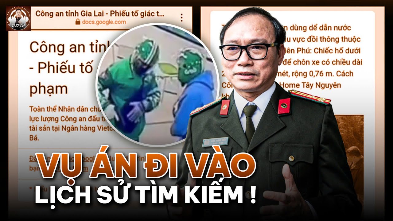 NỬA THÁNG TRÔI QUA, GIẢI MÃ VỤ CƯỚP NGÂN HÀNG GIA LAI QUA CON MẮT NGUYÊN ĐIỀU TRA VIÊN CAO CẤP