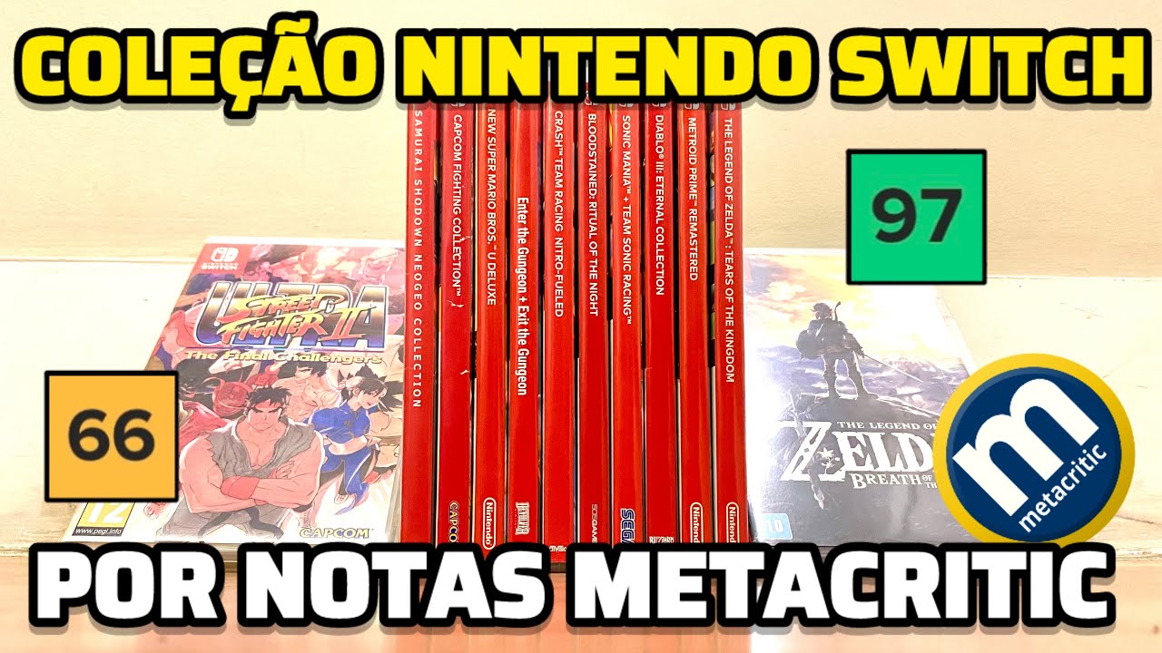 MINHA COLEÇÃO (EM CONSTRUÇÃO) NINTENDO SWITCH