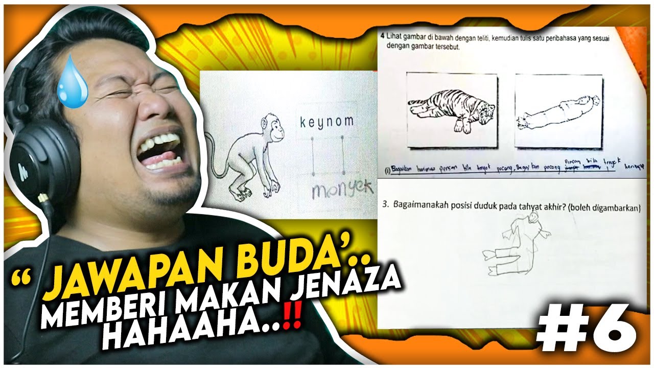 CIKGU SABAR YA!! 🤣 ❗️ 30 Jawapan Budak Sekolah Yang Lawak Di Malaysia [ part 6 ] | REACTION
