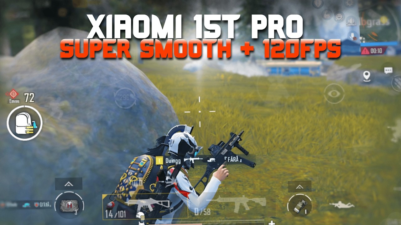 XIAOMI 15T PRO TEST PUBG II SUPER SMOOTH + 120FPS