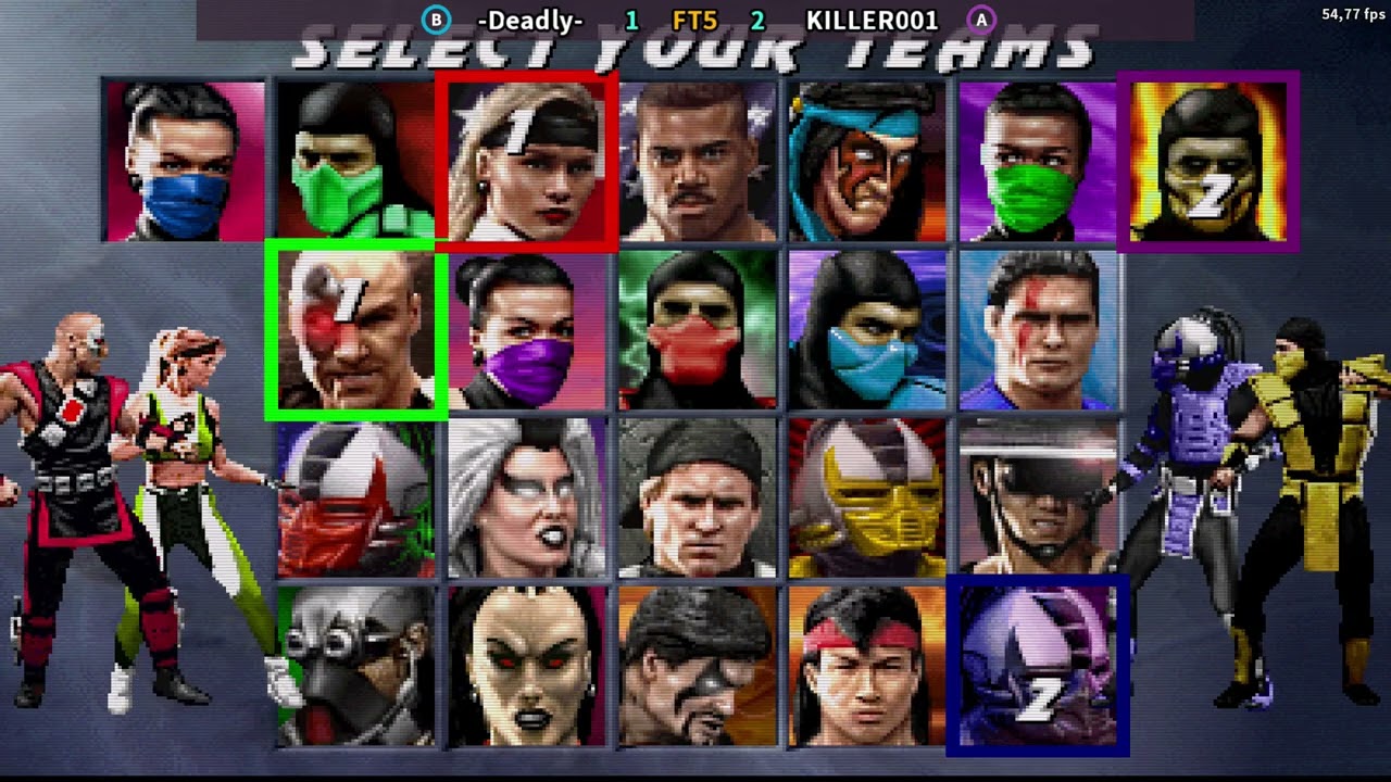 UMK3 -Deadly- VS KILLER001 FT5-(FIGHTCADE)