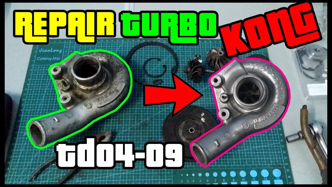 CARA TUKAR REPAIR KIT TURBO TD04-09 - NEXT UPGRADE - PROJECT 72