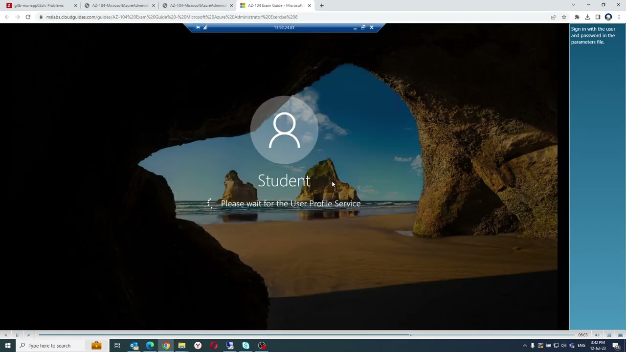 Azure - AZ 104 - Lab 04   Implement Virtual Networking
