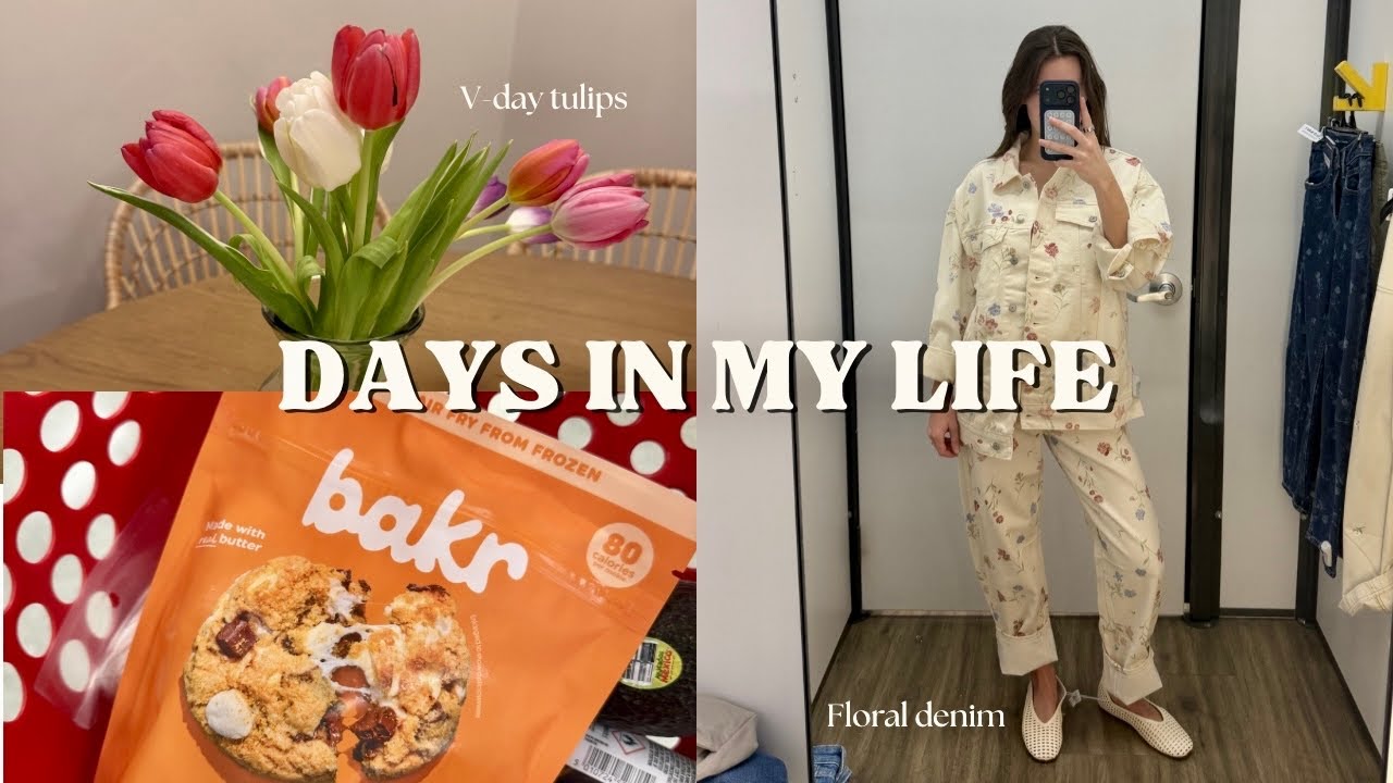 DAYS IN MY LIFE: Target haul, Valentine's Day + leaning into holidays, work outfits & more!