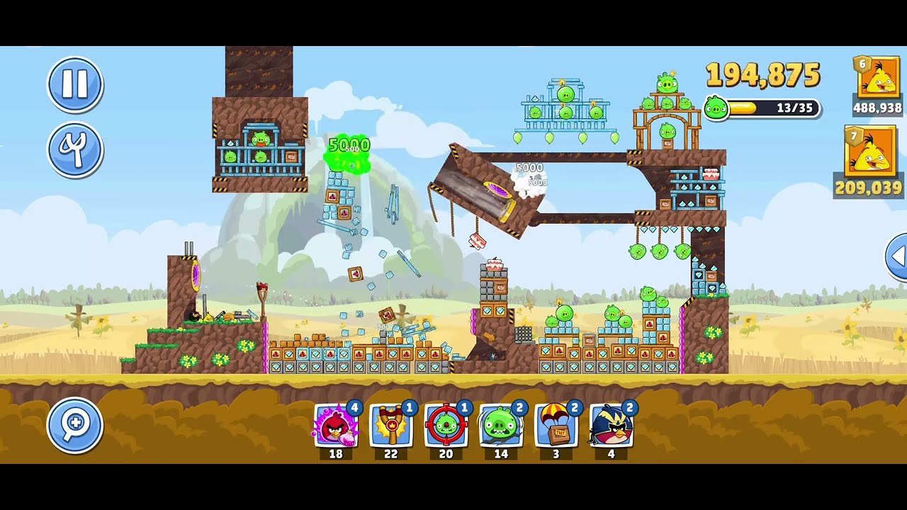 Angry Birds Friends Tournament Level 8 Walkthrough (09-19-2026) 3 Stars