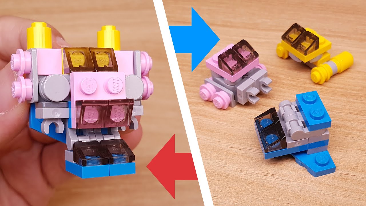 Как собрать робота-трансформера из мини-комбайнера LEGO - Rescue Power
