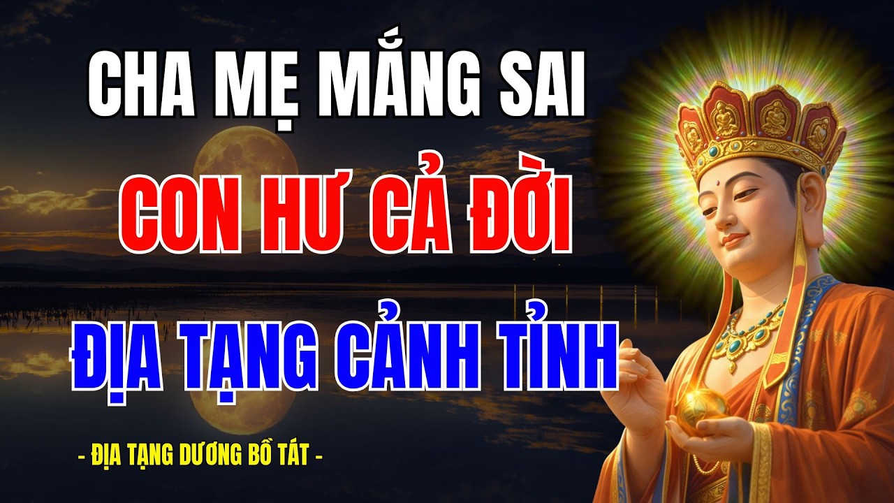 Cha Mẹ Mắng Sai Một Câu – Con Hư Cả Đời: Lời Cảnh Báo Từ Địa Tạng Vương