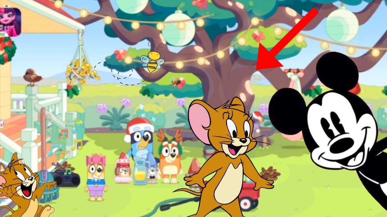 Bluey let's pl... Budge🎎 Pinky aur😃 uske doston ka music per dance और उनकी एक मजेदार कहानी 🦋
