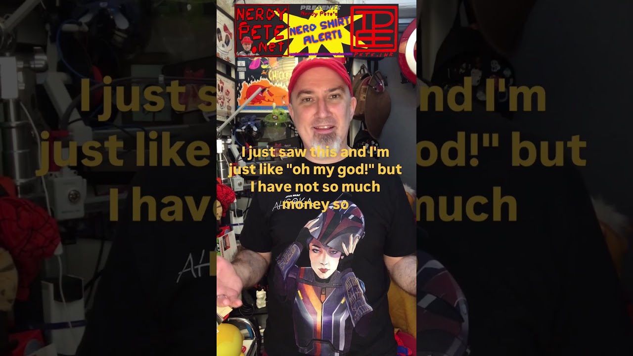 NERD SHIRT ALERT!  Nerd Shirt 282 is My &ldquo;Sabine&rdquo; T-shirt from &ldquo;Star Wars: Ahsoka&rdquo;!