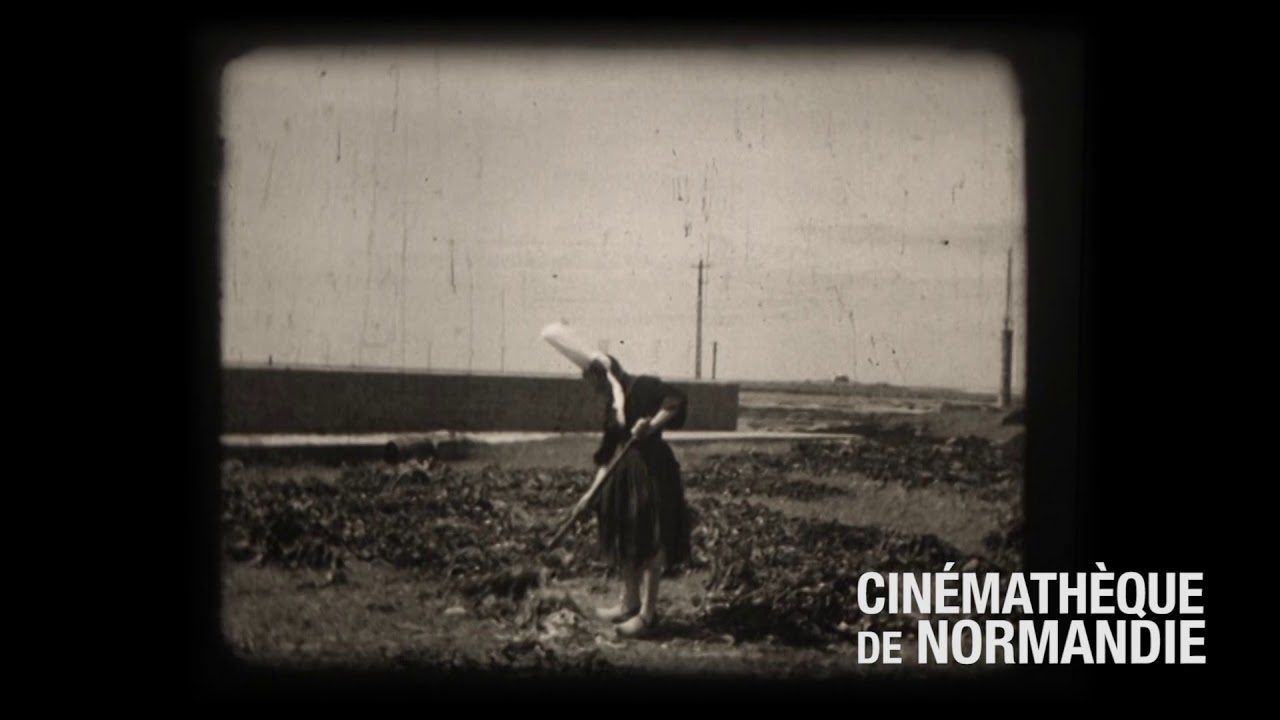 Penmarc'h en 1950 : le phare d'Eckmühl, des bigoudènes et des pêcheurs