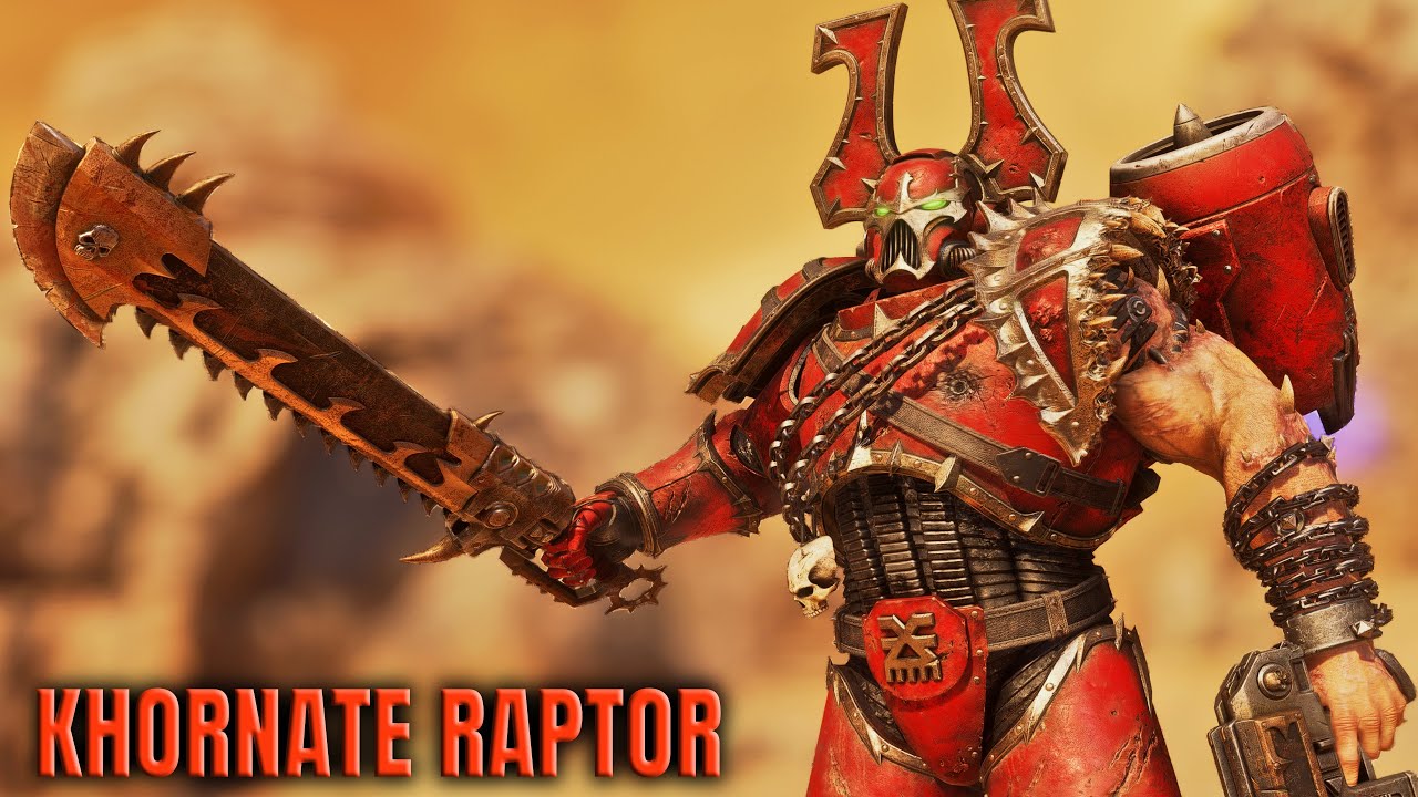RAPTOR OF KHORNE vs TYRANIDS 🔥 Brutal Action! - Warhammer 40k: Space Marine 2 (4K, Mod)