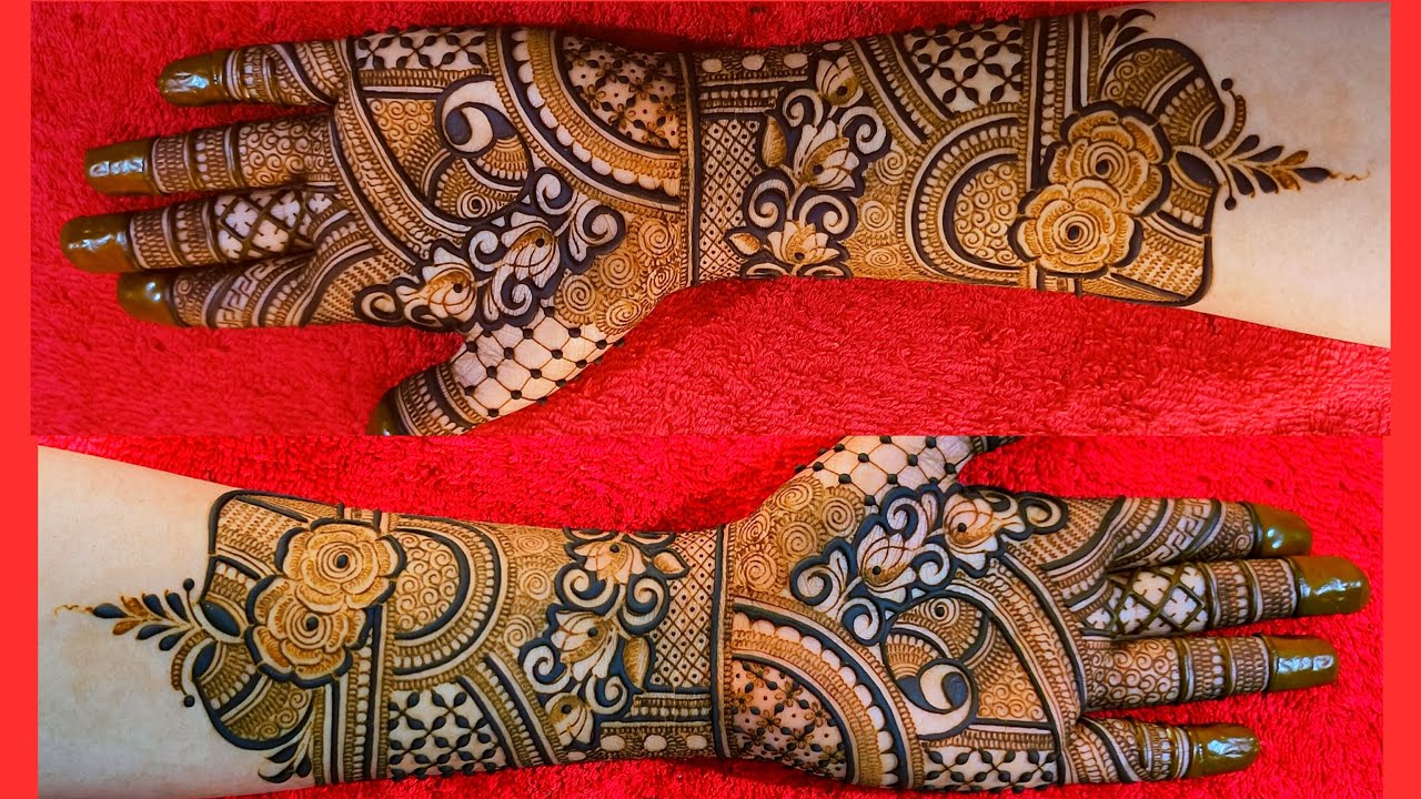 Easy bridal mehndi design | Wedding special mehndi design | Mehndi ke design | Mehendi | mehandi art