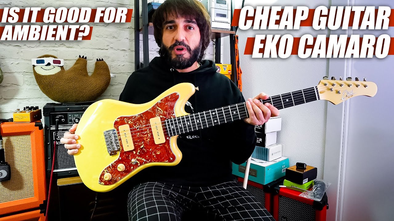 CHEAP GUITAR // EKO Camaro VR 2-90 Cream || Review