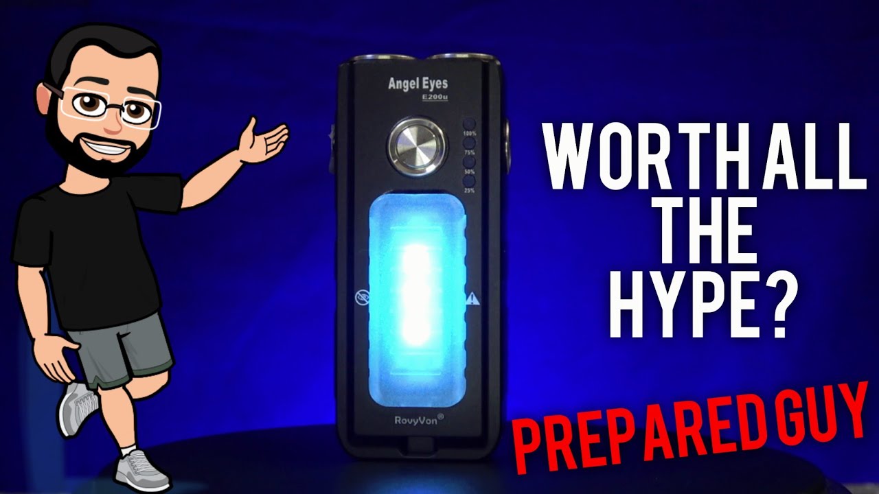 ROVYVON Angel Eyes E200U UV-C enabled Flashlight REVIEW