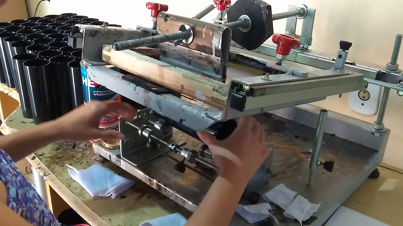 Como estampar em Silk copo Long drink na máquina