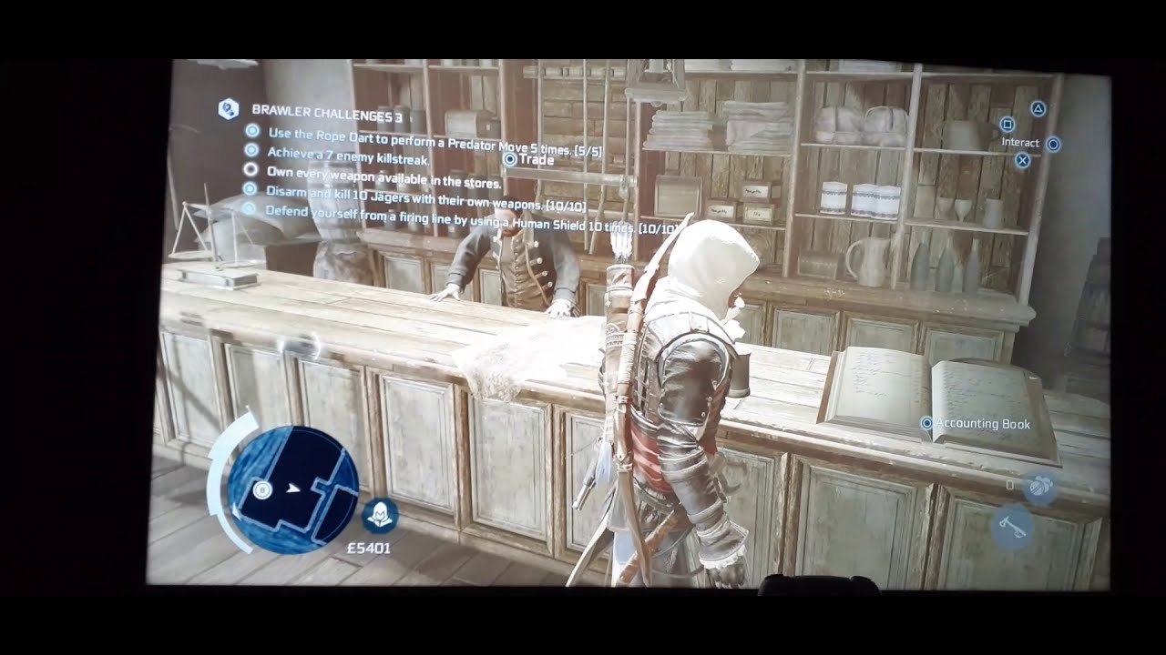 unlock all weapons in assassin's creed 3 remastered.