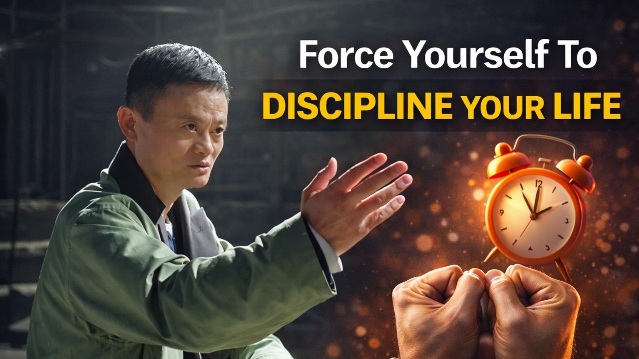 Force Yourself To Discipline Your Life | Jack Ma Motivation | Smart Money Mindset