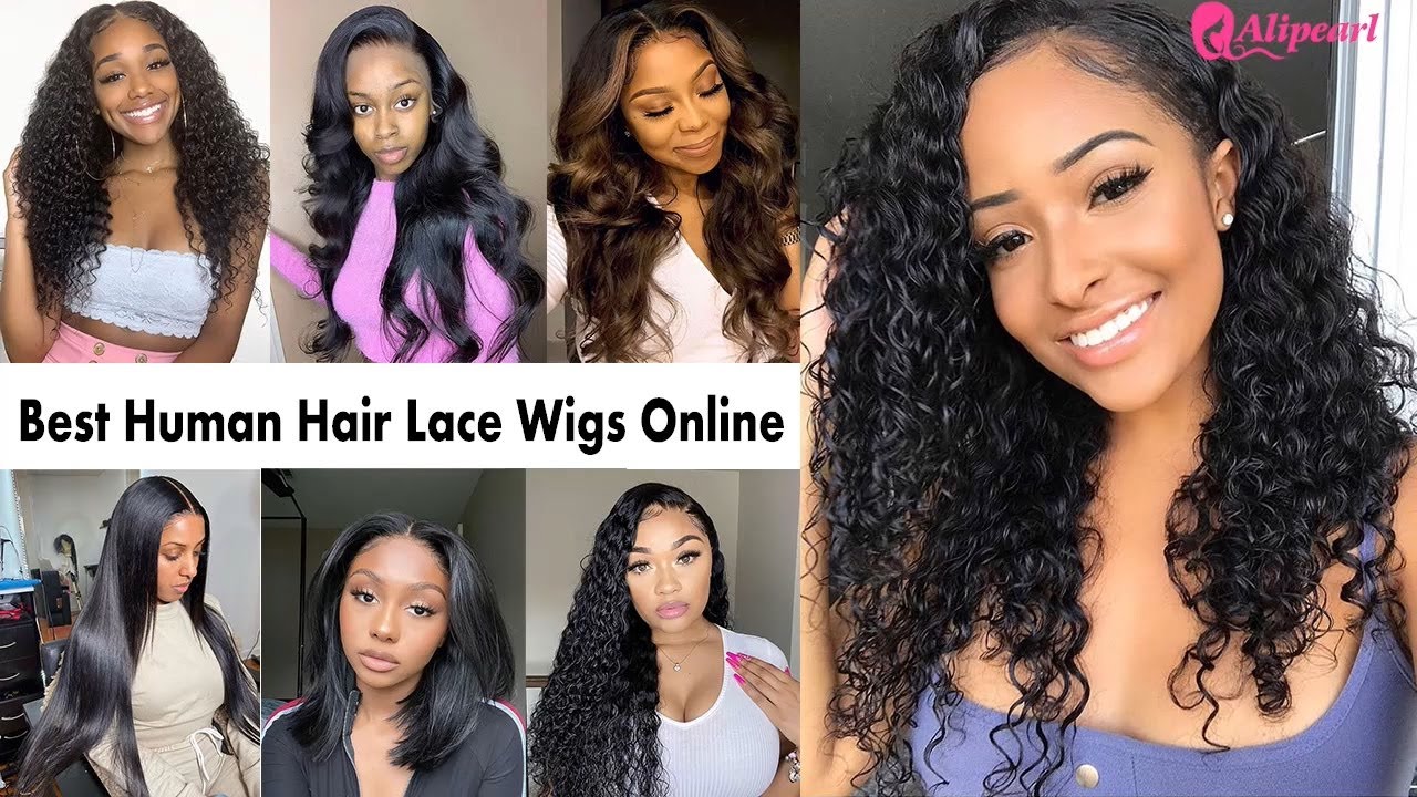 100% Human Hair, 2020 Hot Sale, Popular Style Lace Frontal Closure Wigs