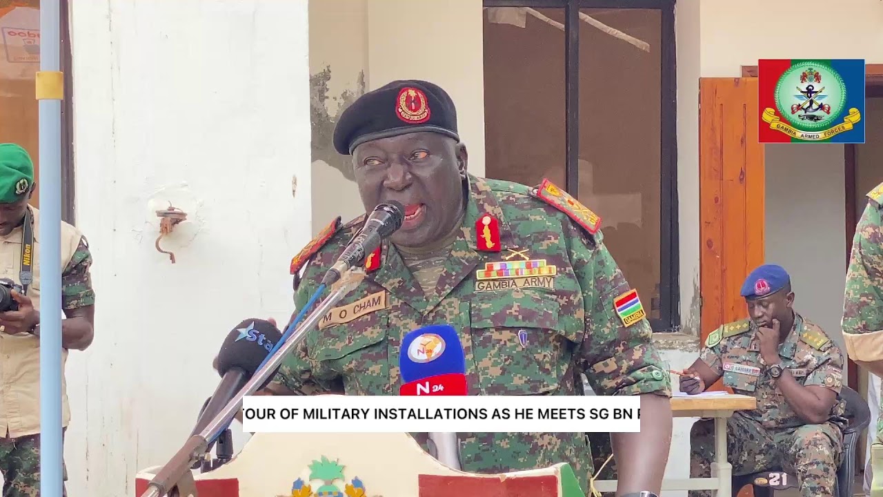 CDS GEN CHAM INTERFACE WITH PERSONNEL OF THE STATE GUARDS BATTALION #cds2024