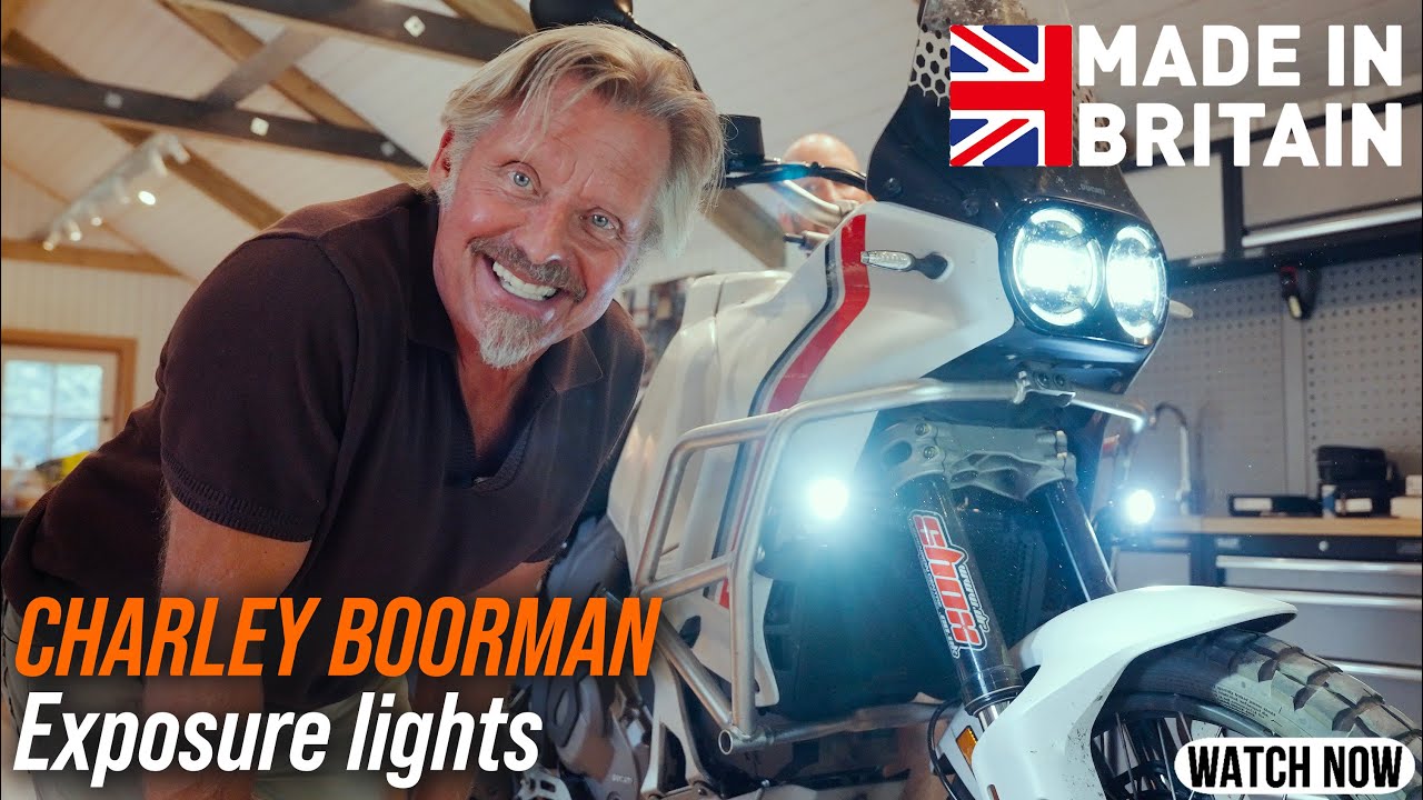 CHARLEY BOORMAN / Tour & Install of Exposure lights (Made in Britain)