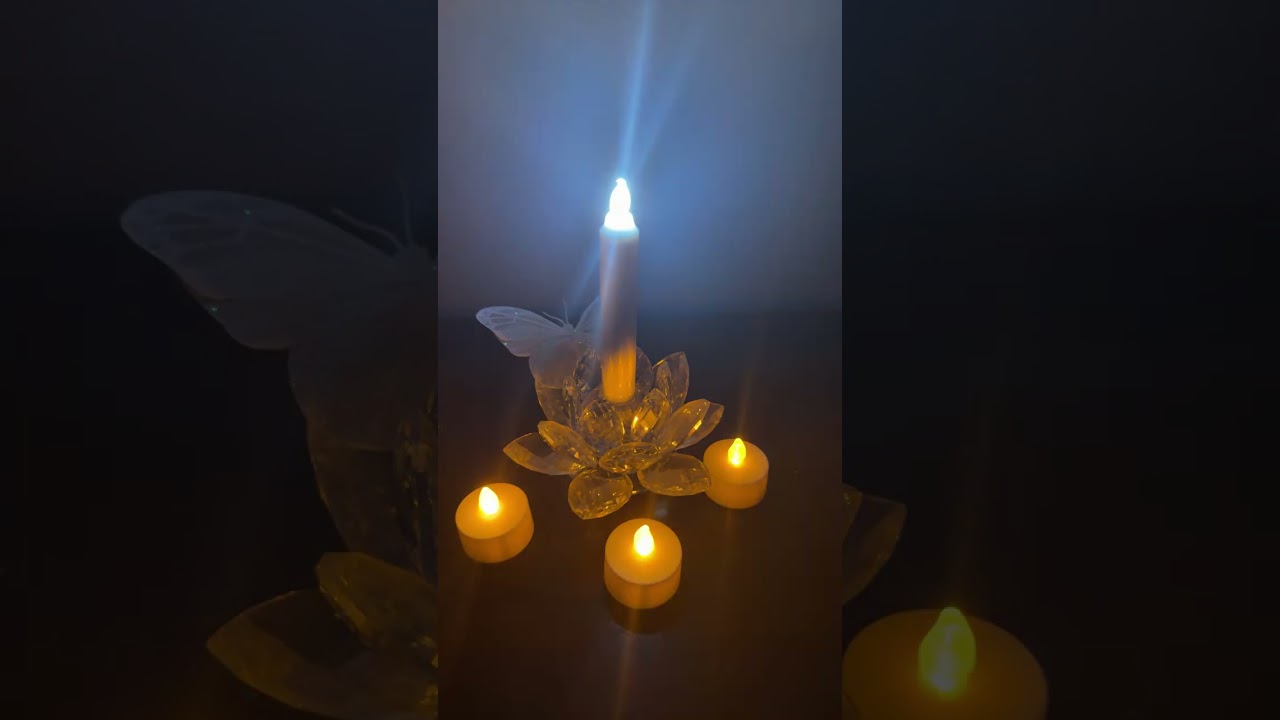 Peaceful Candlelight Relaxation/ASMR/WhiteNoise