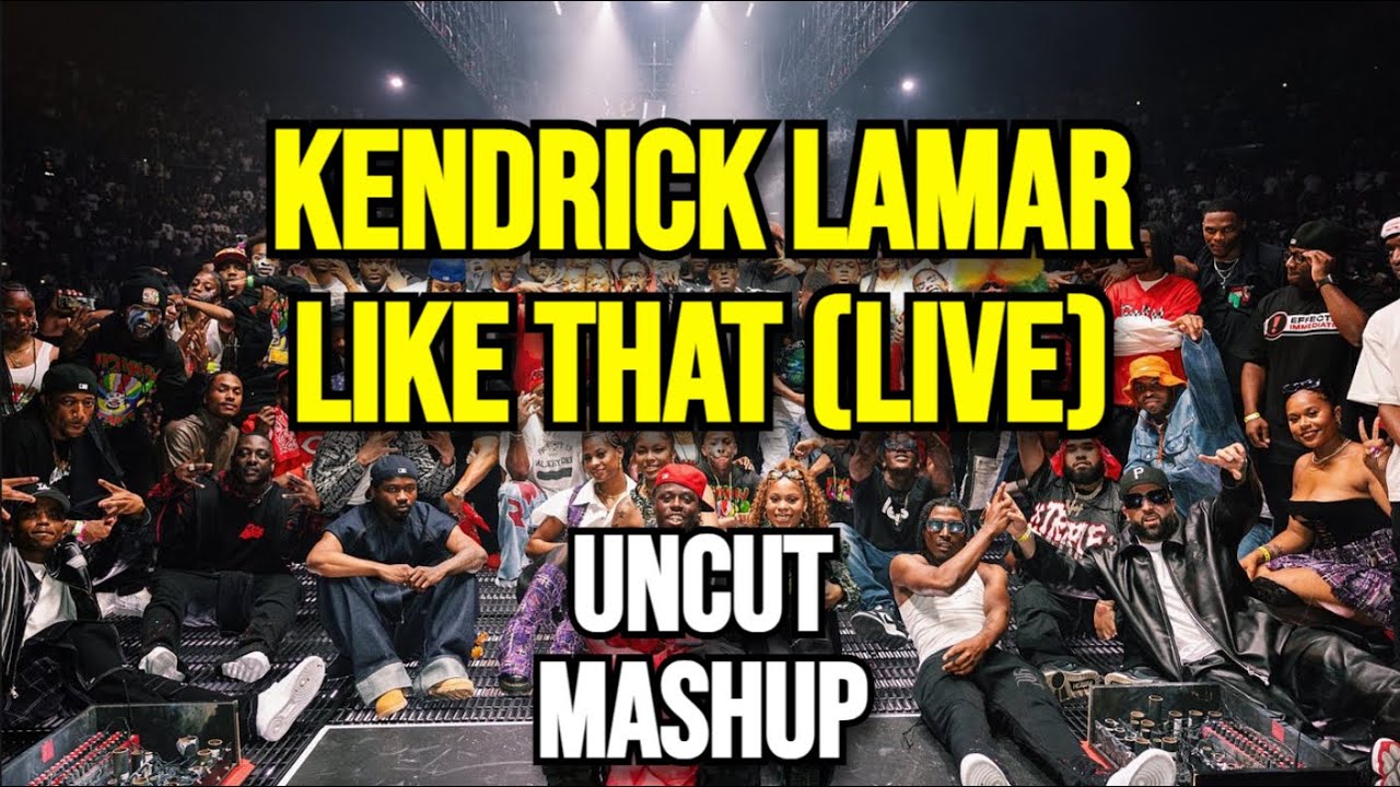 Кендрик Ламар - Like That (Live) - UNCUT REACTION MASHUP
