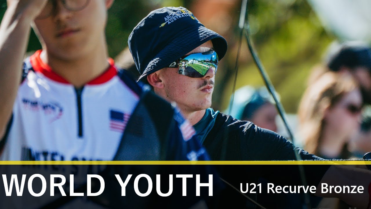 Jai Crawley v Joshua Baek – recurve U21 men bronze   Winnipeg World Archery Youth Champs 2025