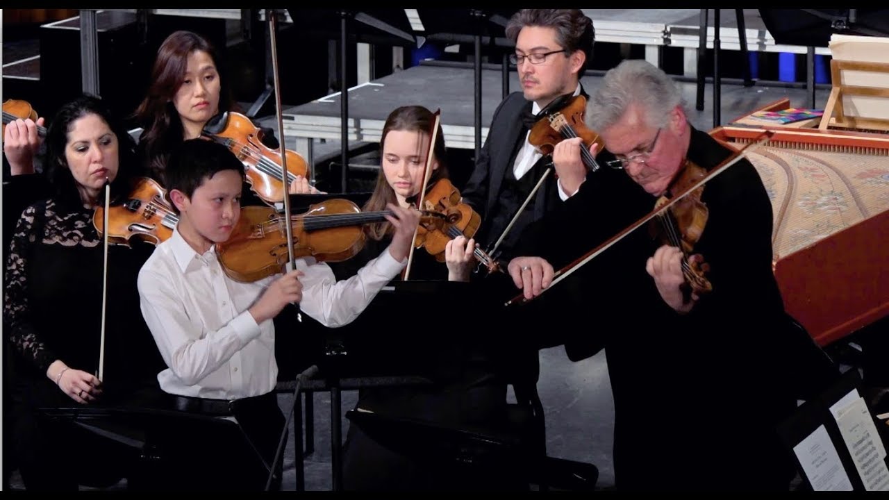 Bach Double Violin Concerto - Pinchas Zukerman - Nathan Gendler - Sohyun Ko