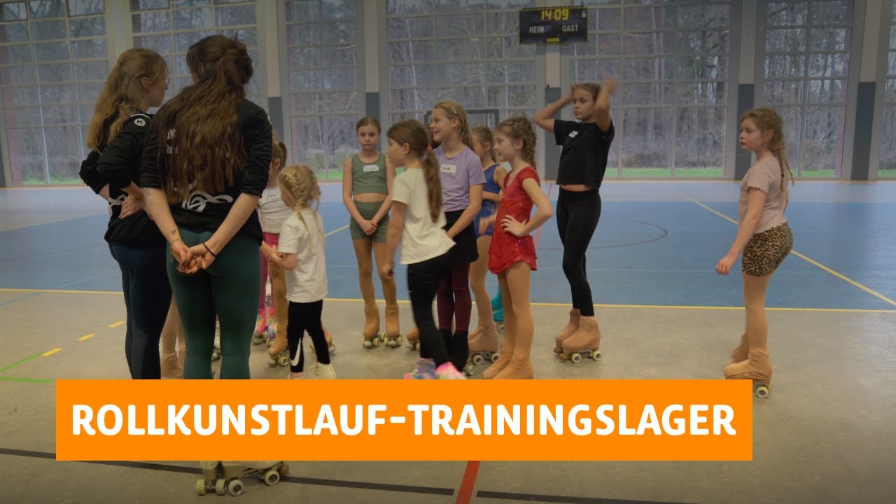Rollkunstlauf-Trainingslager beim GSC 09, ein Wochenende auf Rollen mit Athletik, Tanz und Ballett