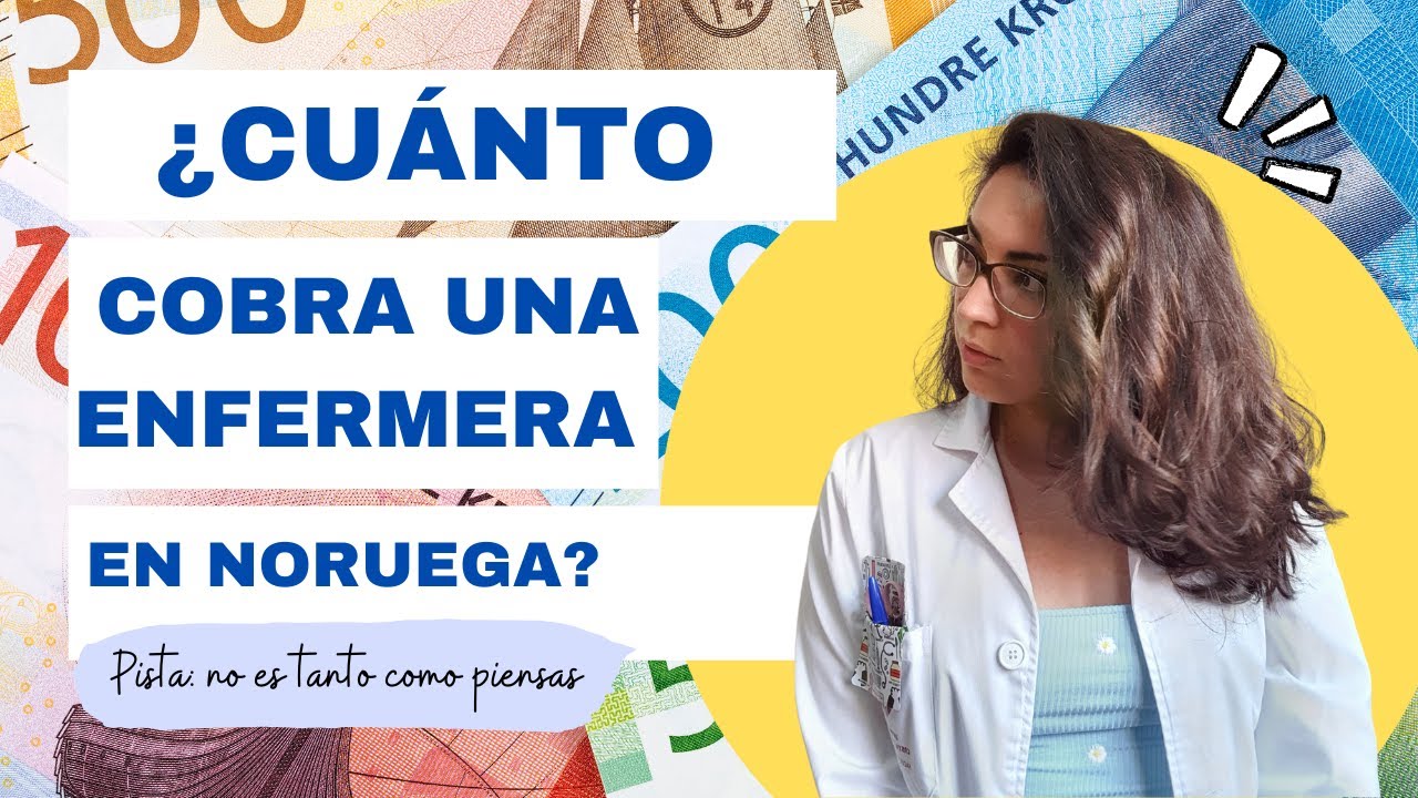 👩🏽‍⚕️ Enfermera enseña su nómina 💰 ¿Cuánto gana una enfermera en Noruega? 🇳🇴 | crislaenfermera