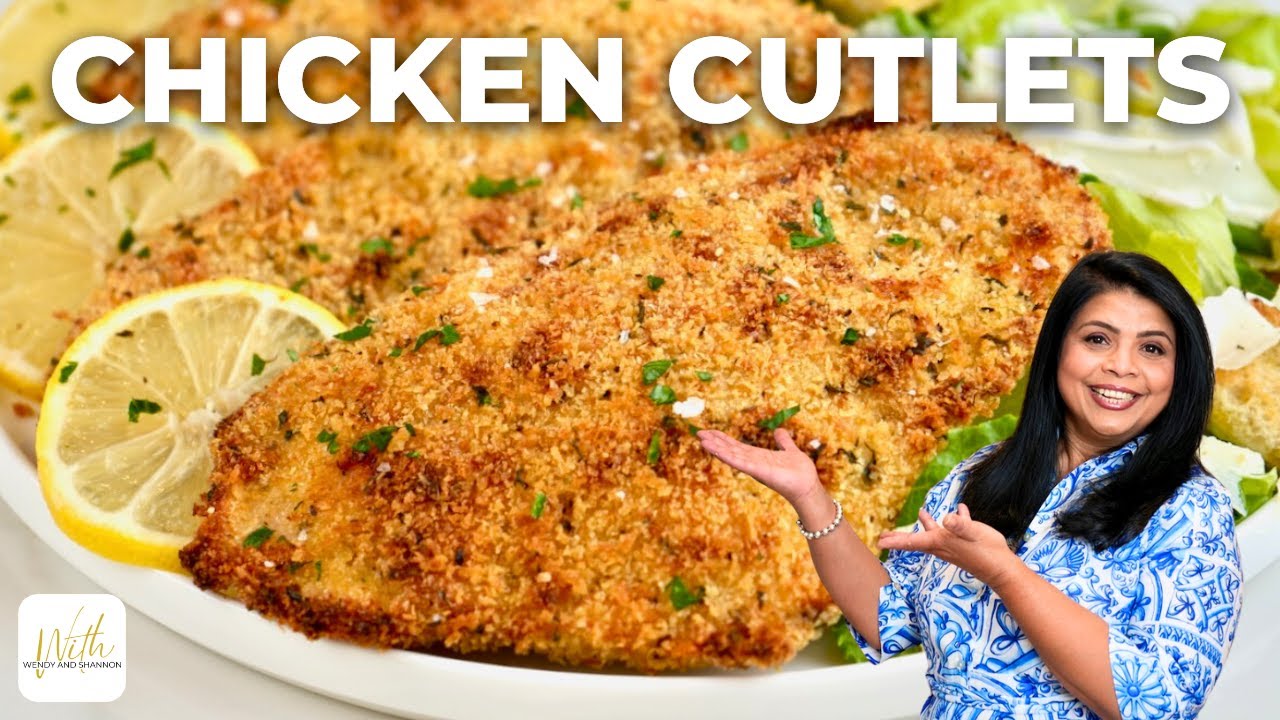 How To Make Crispy Oven-Baked Chicken Cutlets