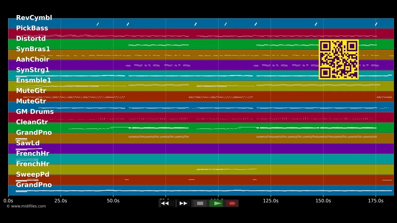🎵 Wir sind alle wie eins - Unheilig (MIDI individual tracks) 🎹