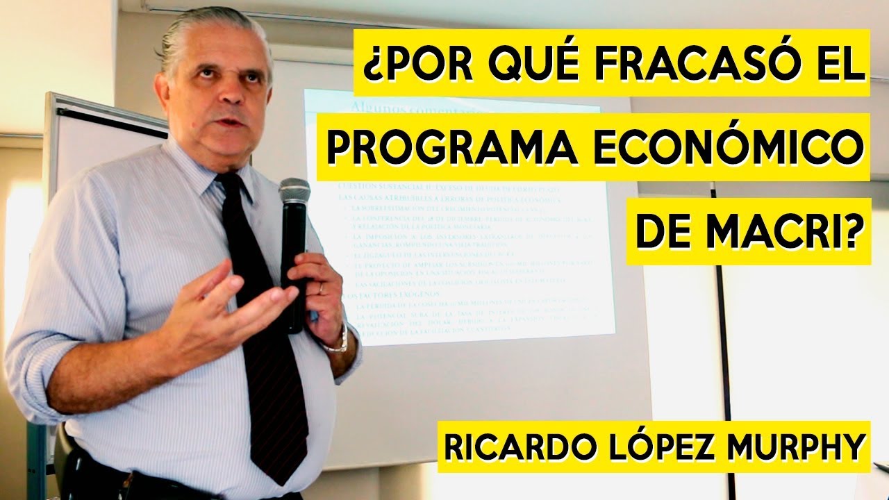La política económica de Cambiemos, por Ricardo López Murphy