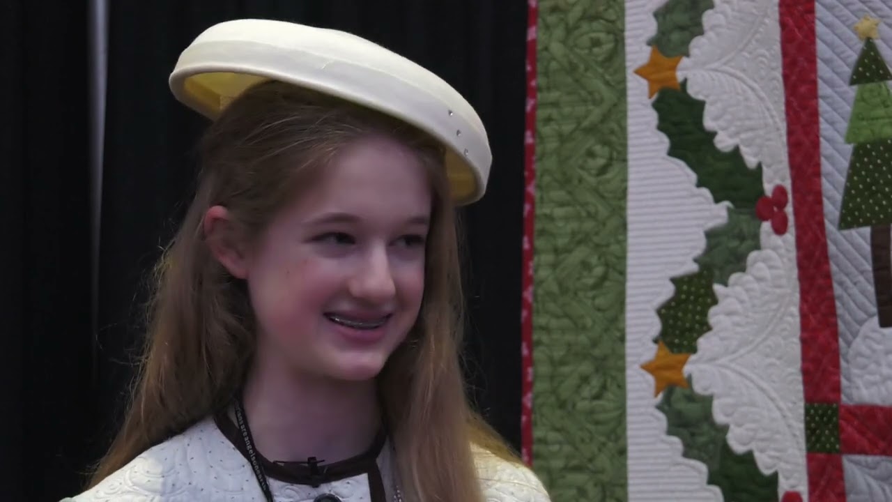 Lorelai Kuecker Displays Quilt at AQS QuiltWeek - Branson