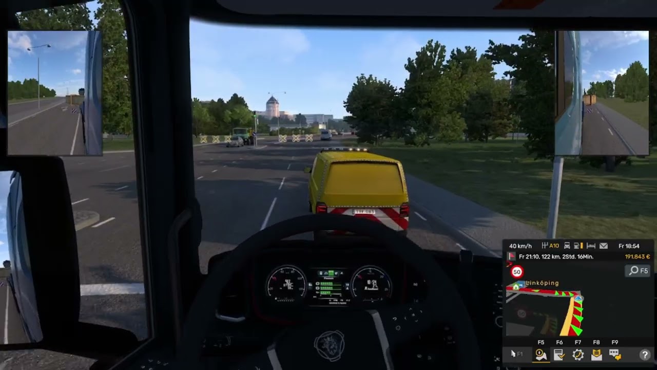 ETS2 - Realistic Heavy Transport: Linköping - Kalmar (Sweden) | Euro Truck Simulator 2