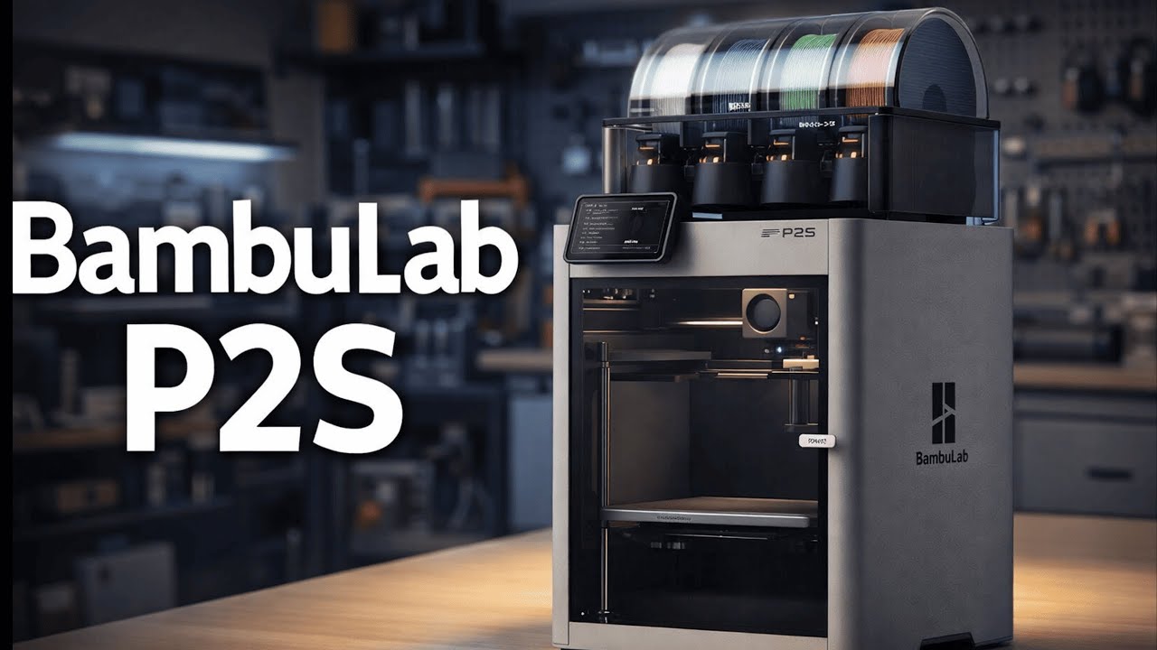 Unboxing Bambu Lab P2S : montagem passo a passo do Zero à Impressão