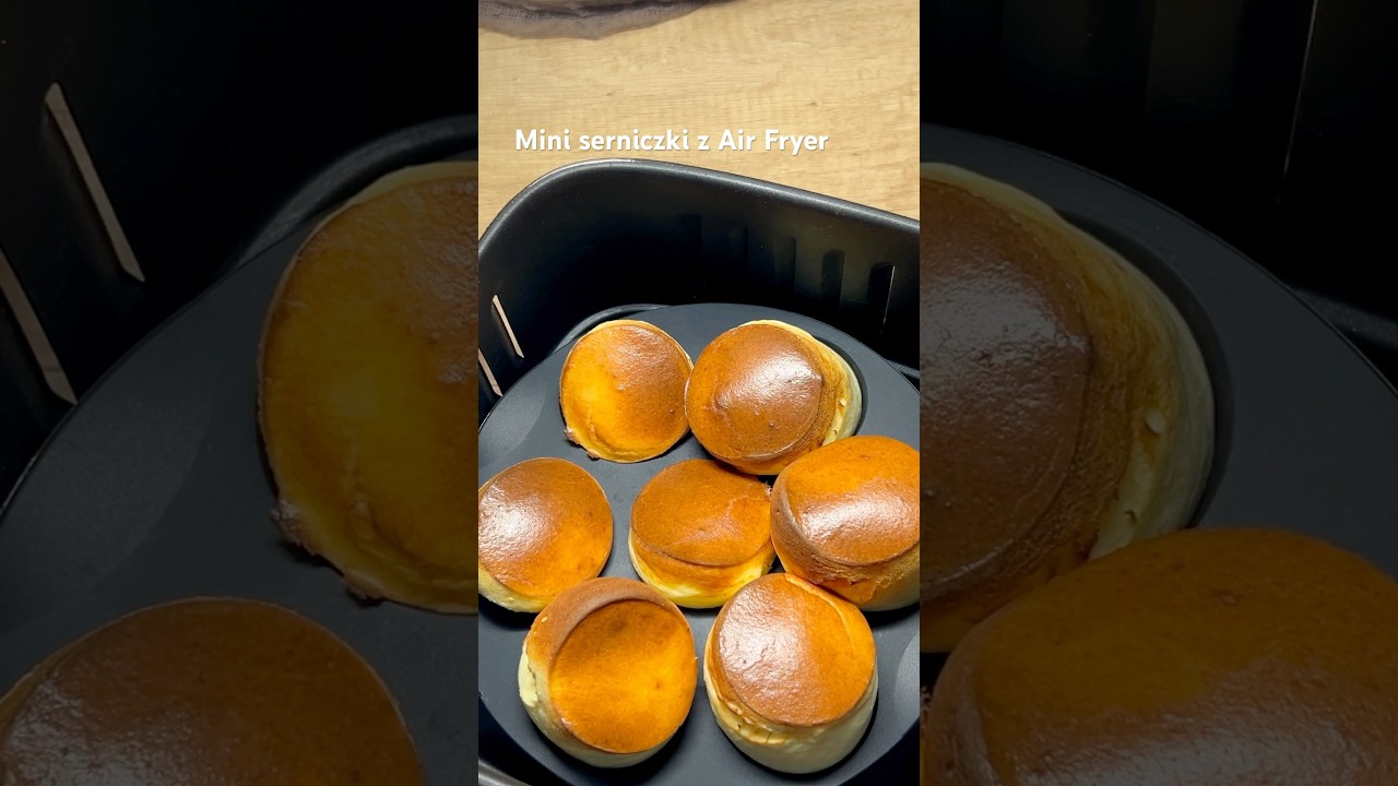 Poznaj przepis na pyszne serniczki Air Fryer #lowcarb #airfryer