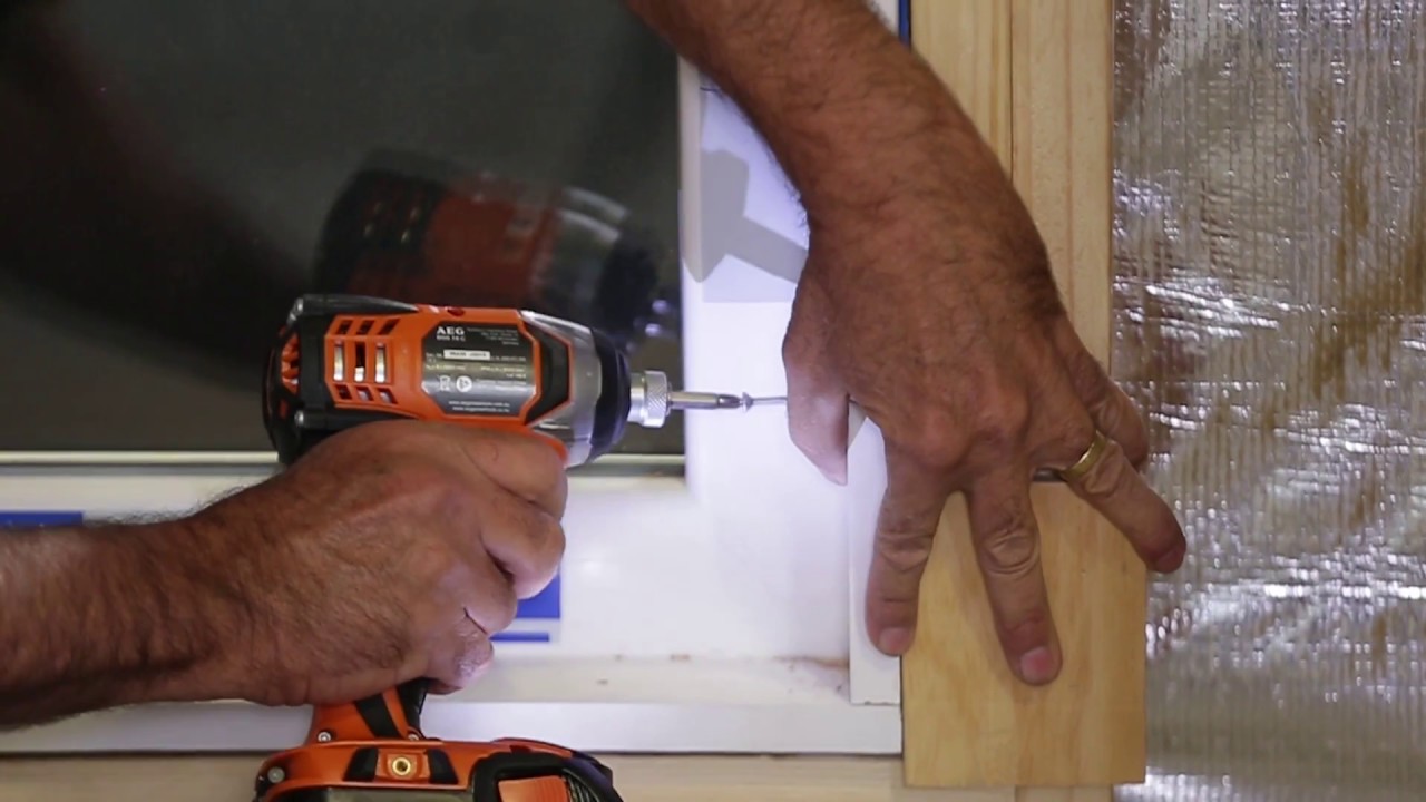 How to Install a uPVC Awning Window into Clad/Lightweight Construction