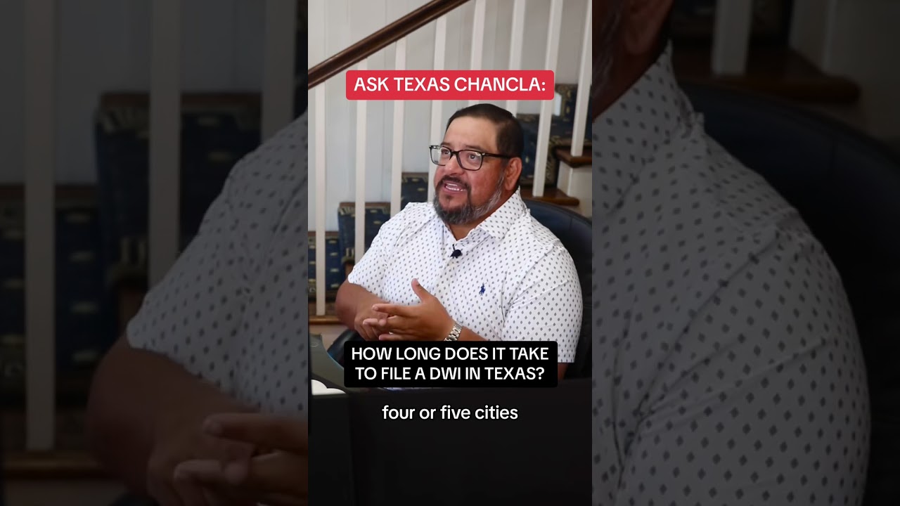 How long does it take to file a DWI in Texas? #texas #viral #lawyer #dwi #drunk #driving