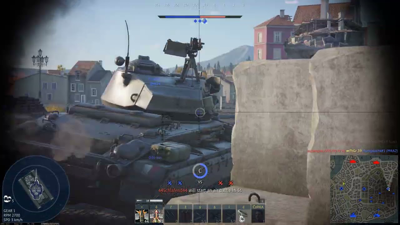 War Thunder   Tank Battle (10) No Commentary