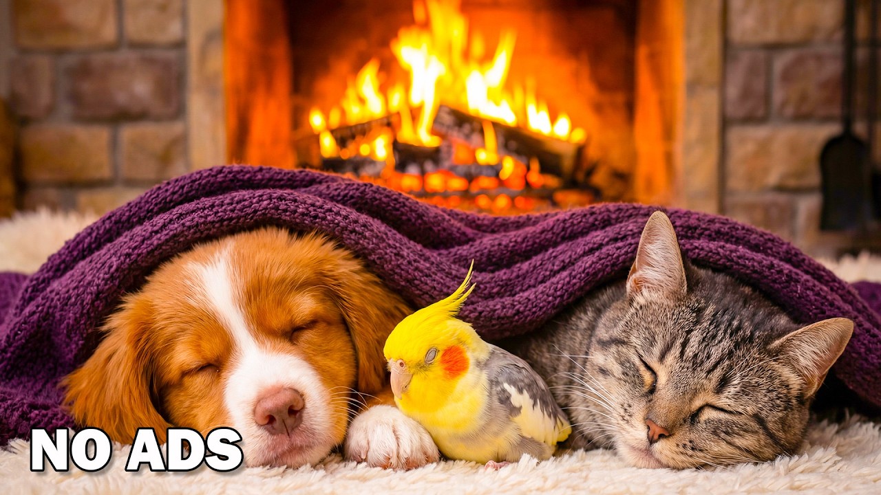 Music for Dogs & Cats: 12 Hours Of Calming Stress Relief Dog and Cat 🐕🐱 Deep Sleep Music 💖