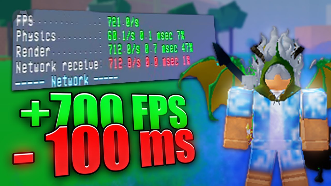 DESEMPENHO MÁXIMO!! A MELHOR OTIMIZAÇÃO do ROBLOX com BLOX TRAP! 🚀🔥