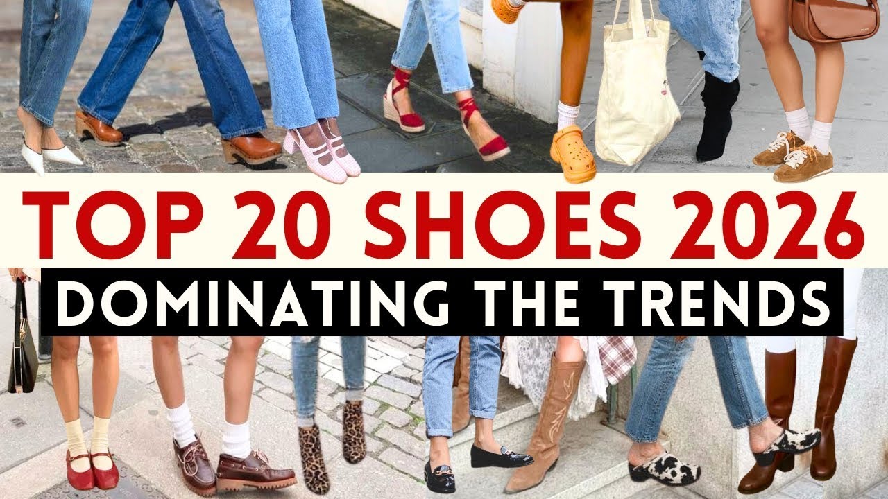 🔴20 SHOE TRENDS 2026 That Will Dominate 2026!  | Mia Moda