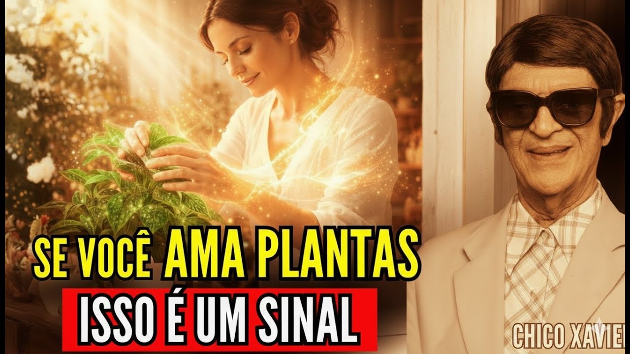 Chico Xavier Revela: Por Que Algumas Almas Têm Uma Ligação Espiritual com as Plantas
