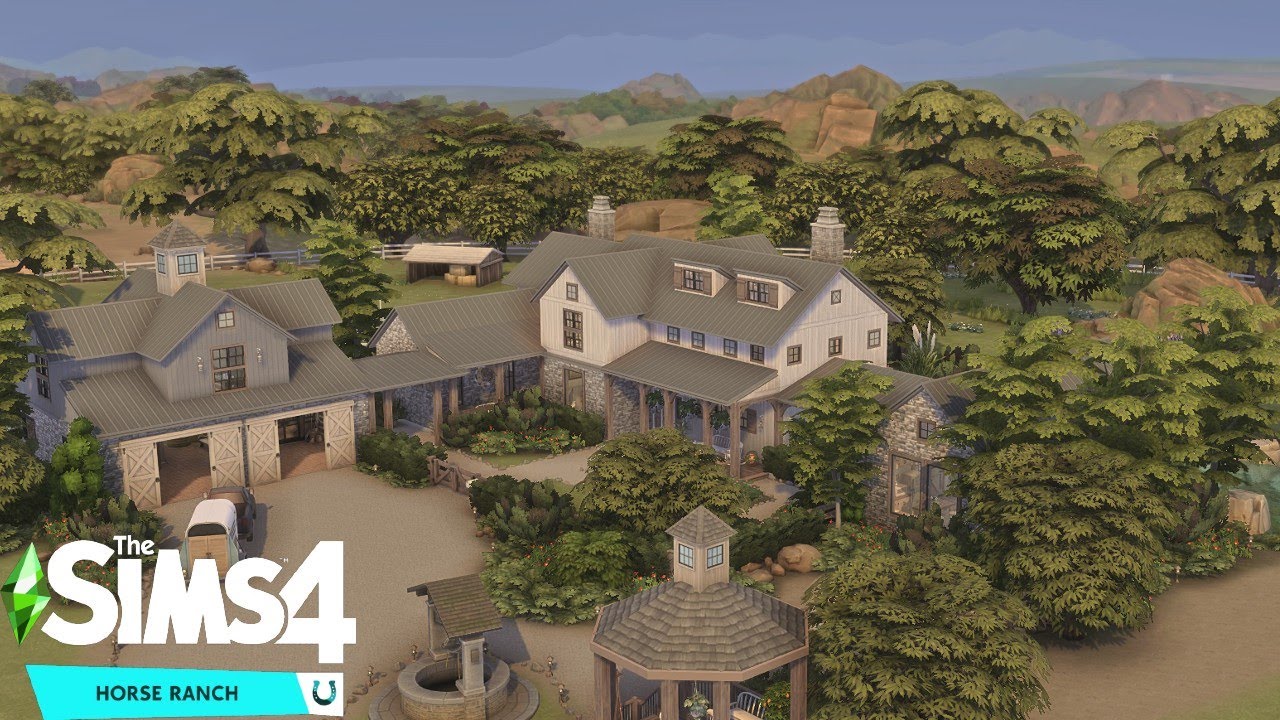 Generations Ranch 🐴 | The Sims 4: Speed Build with Ambient Sounds ♡