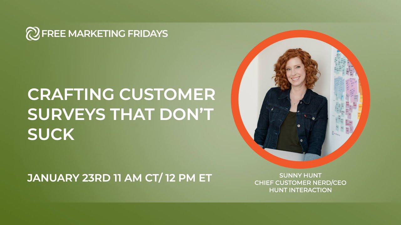 Creating Customer Surveys That Don't Suck