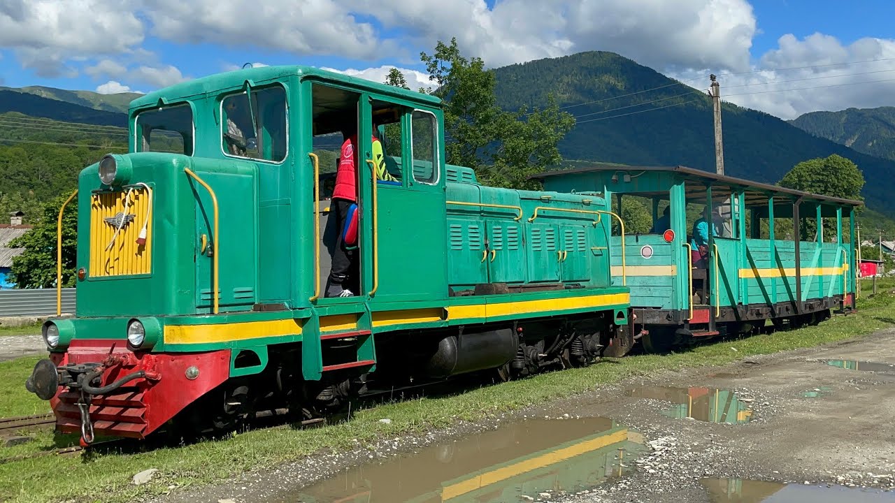 Туристический поезд проекта Shpalorez-Express. Тепловоз ТУ4-3003.