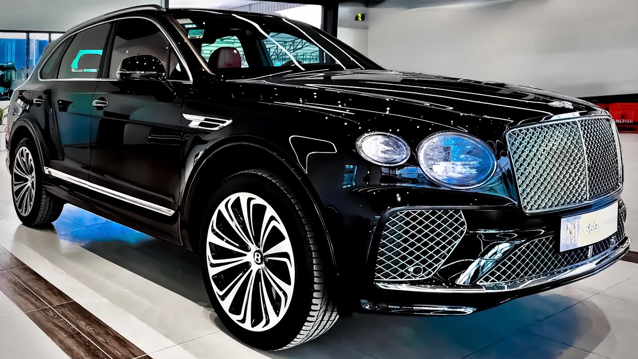 The Bentley Bentayga: Black Crystal, Interior and Exterior